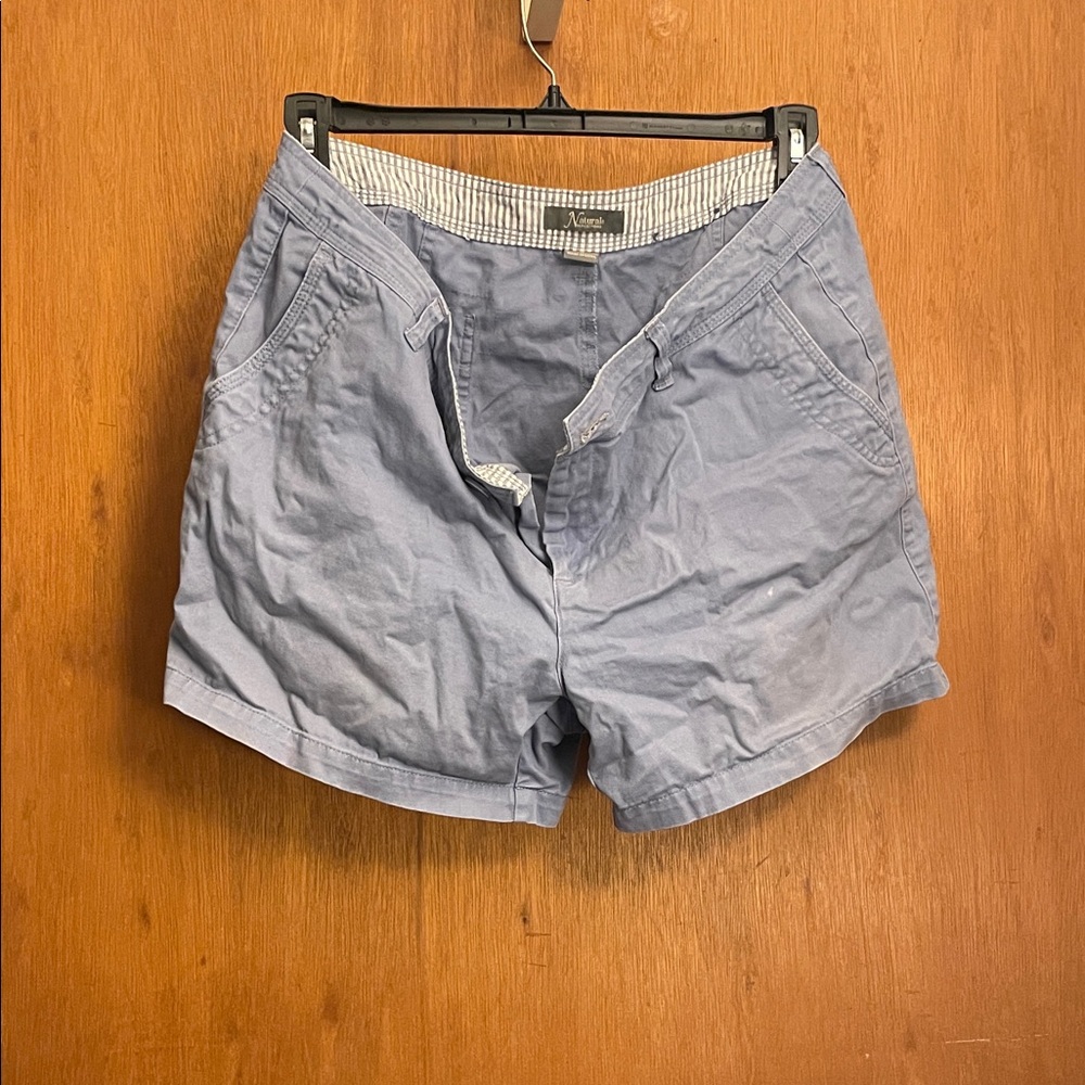 J. Crew Light Blue Flat Front Shorts